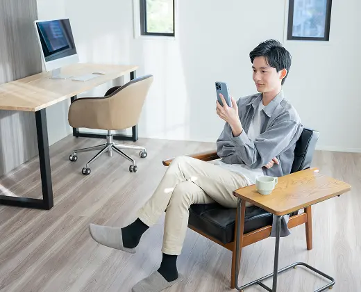 生活備品付きのキレイなワンルームマンション完備。充実した設備ですぐに新生活をスタートできます。(※画像は一人暮らしの参考例です)